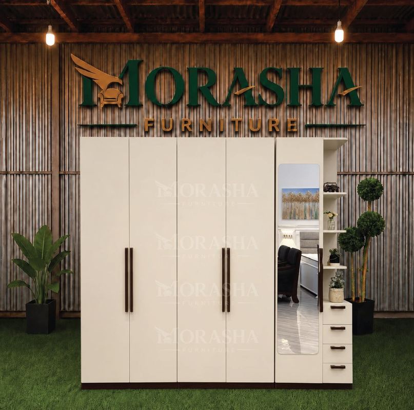 Four Door Wardrobe with Dressing 03