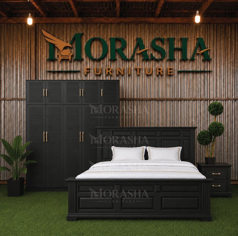 Wooden Bed Design 03