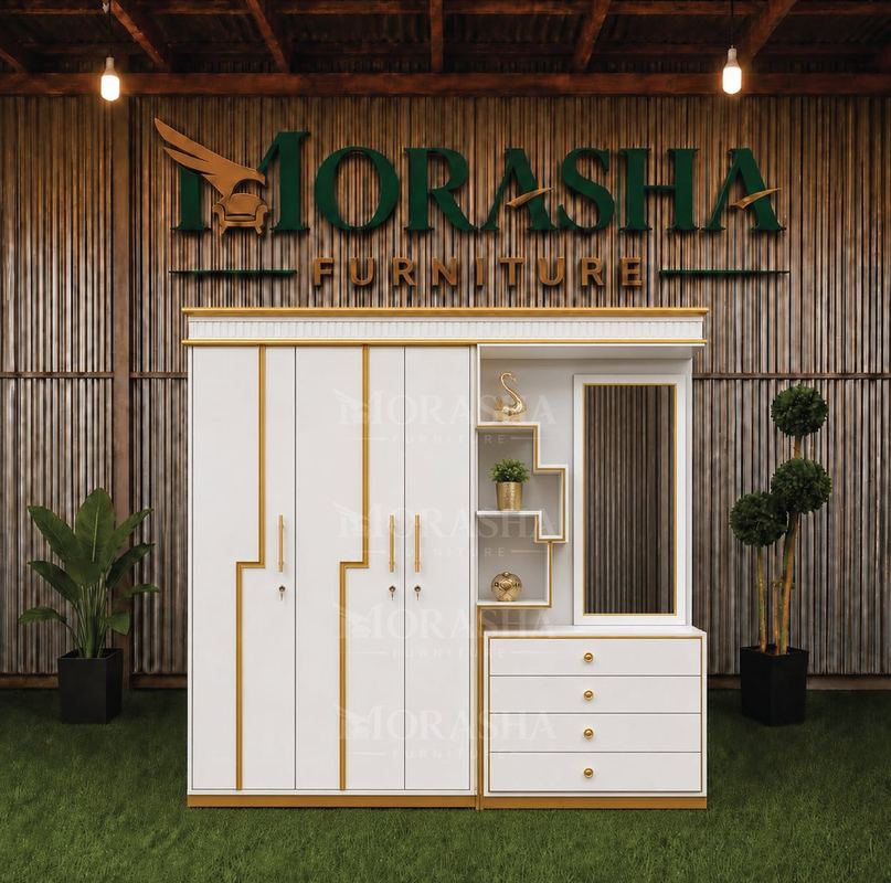 Three Door Wardrobe 04