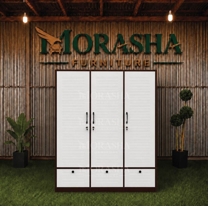 Three Door Wardrobe 17