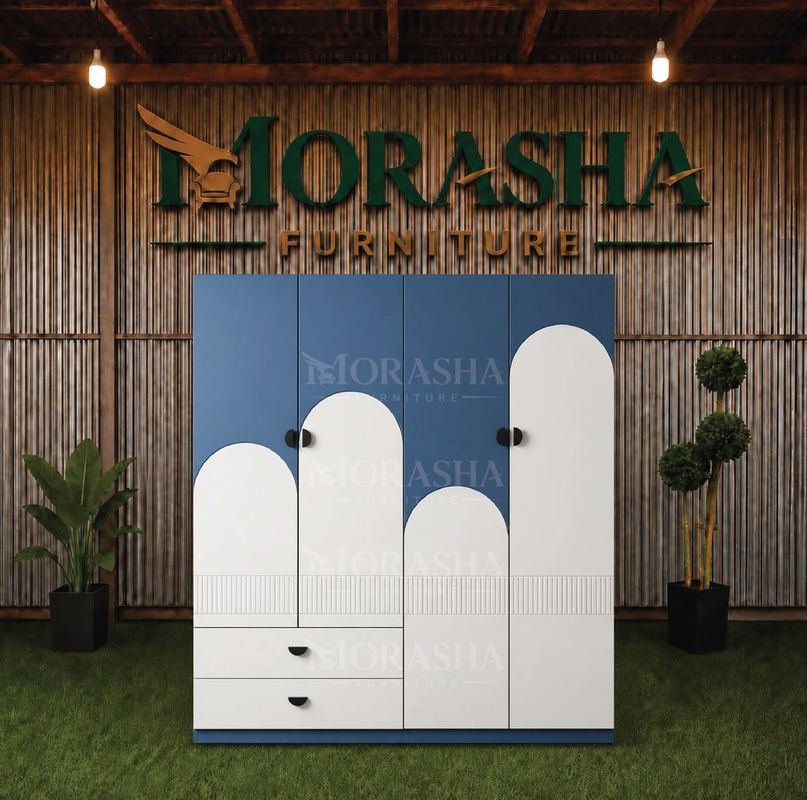 Four Door Wardrobe 16